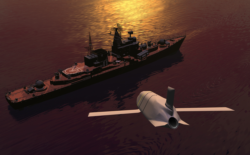 Illustration for article titled The Navy's Smart New Stealth Anti-Ship Missile Can Plan Its Own Attack